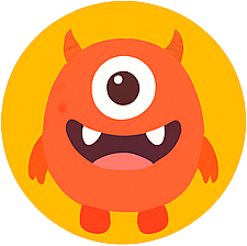 Red one-eyed monster